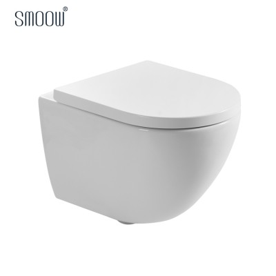 Good quality ceramic washdown wall mounted wall hung wc toilet for hidden cistern  bathroom