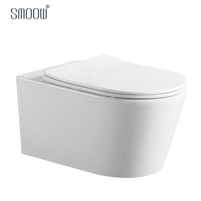 high quality simple washdown ceramic european wall hung water closet toilet